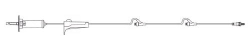 AMSafe Selectable Drip Chamber IV Administration Sets – Lengths from 83 in to 91 in – Packaged 50 per case
