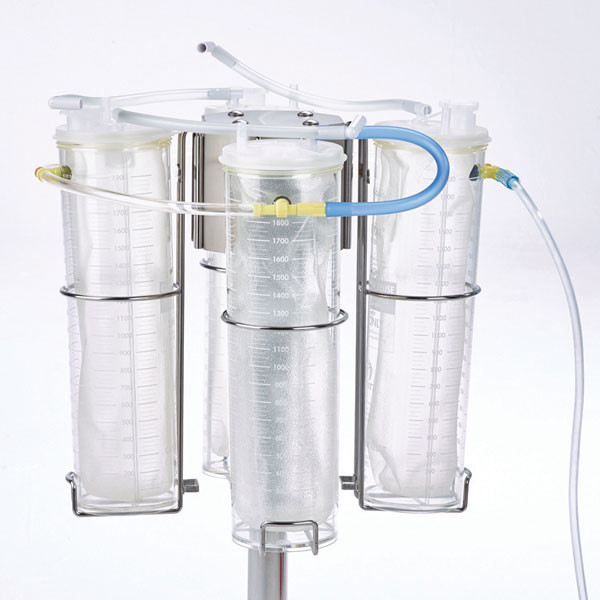 RECEPTAL Reusable Suction Canisters – Packaged 8 per case – 3 Configurations – For Waste fluid collection