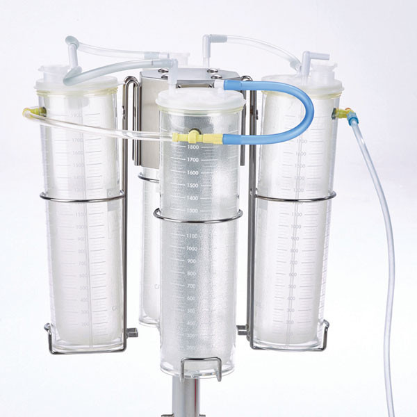 RECEPTAL Reusable Suction Canisters – Packaged 8 per case – 3 Configurations – For Waste fluid collection