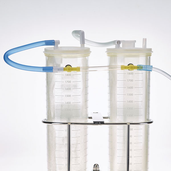 RECEPTAL Suction Canister Liners with VAC-GARD Lids – Packaged 50 per case – 8 Configurations