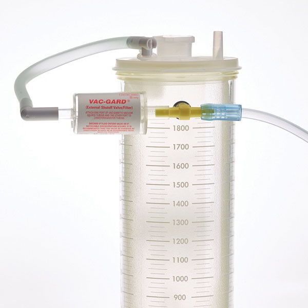 EZE-VAC External VAC-GARD Shut-Off Valve and Filter – Packaged 10 per box – For Waste fluid management