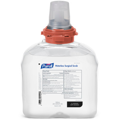 PURELL Waterless Surgical Scrub Gel – 1200 mL Refill for PURELL TFX Dispenser – 1200mL Size