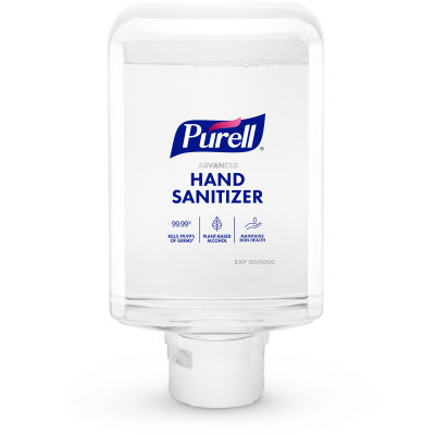 PURELL Advanced Hand Sanitizer Foam – For ES10 Dispensers – 1200 mL Size – Packaged 2 per case