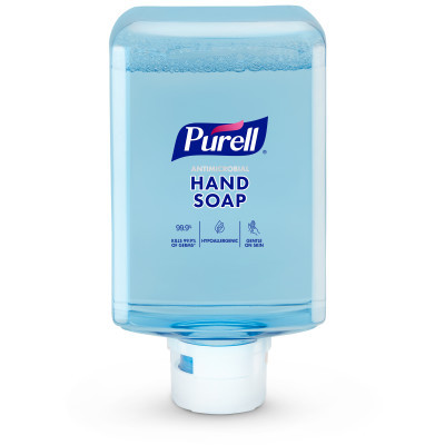 PURELL Antimicrobial Foaming Hand Soap – For ES10 Dispensers – 1200 mL Size – Packaged 2 per case