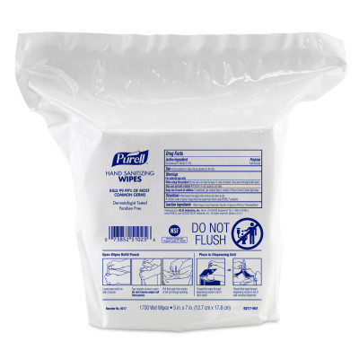 PURELL Hand Sanitizing Wipes – 1700 Count Refill for PURELL High Capacity Wipes Dispensers