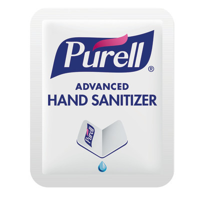PURELL PERSONALS Advanced Hand Sanitizer Portable Packets – 2,000 Individual Packets in Bulk Packed Shipper