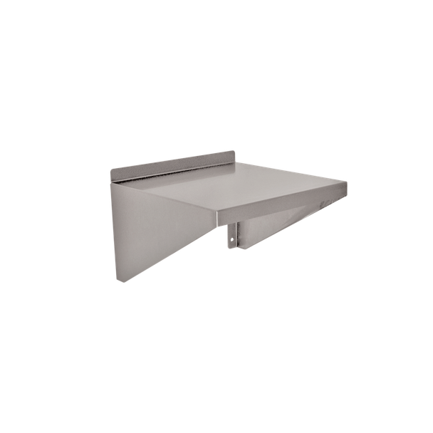 Blickman Stainless Steel Medical Wall Shelf – Medical Grade Casework – with Adjustable Storage – Steel Build