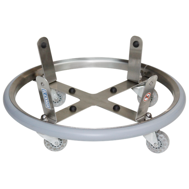 Blickman Receptacle – Stainless Steel Construction – for Operating Room Use – Basin Ring Design – Steel Build