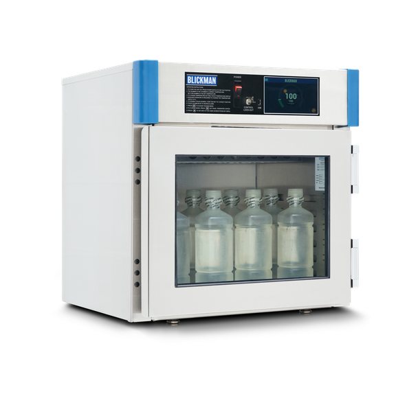 Blickman Tabletop Blanket and Fluid Warming Cabinet – 24 in W x 24 1/2 in H x 20 5/8 in D – Perforated Shelves
