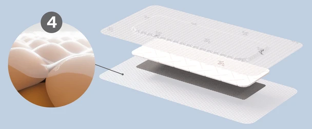 Smith & Nephew ALLEVYN Ag+ Surgical Silver Foam Incision Dressing – 3 Configurations – Sold as 10/bx, 3bx/cs