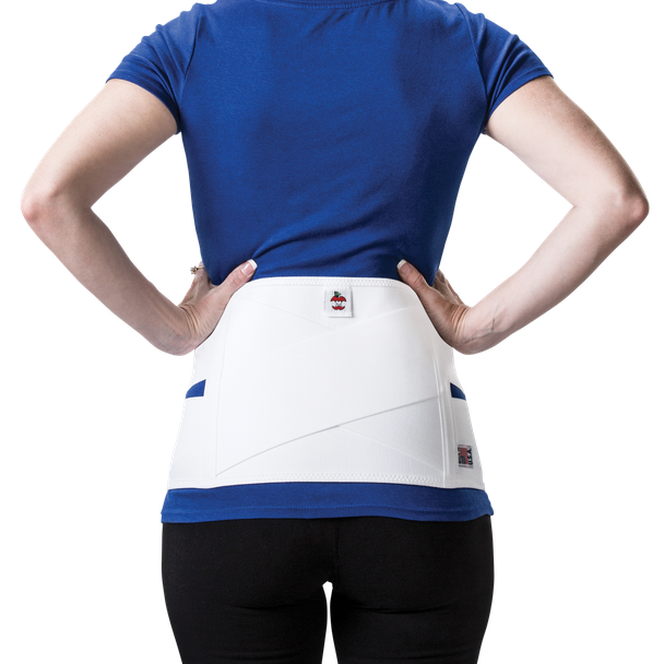 Core Products Elastic Crisscross Lower Back Support Belt – 6 Configurations – Sizes Small to X Large