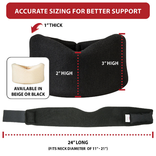 Core Products Foam Cervical Collar – 4 Configurations – OEM Supply – OEM – Professional Grade Supply