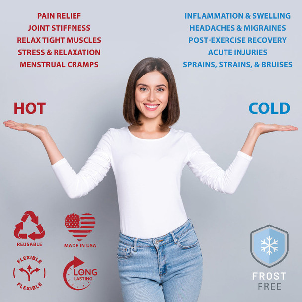Core Products Dual Comfort CorPak Hot & Cold Therapy Pack and – 5 Configurations – Sizes Small to Large