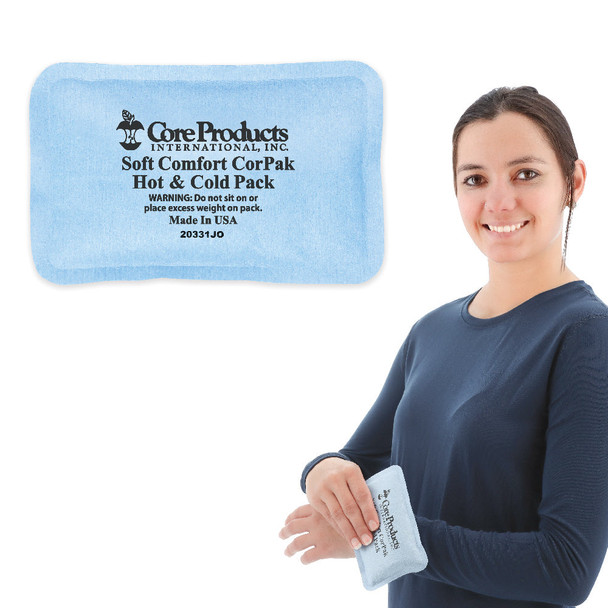 Core Products Soft Comfort CorPak Hot & Cold Therapy Packs and – 5 Configurations – Sizes Small to Large