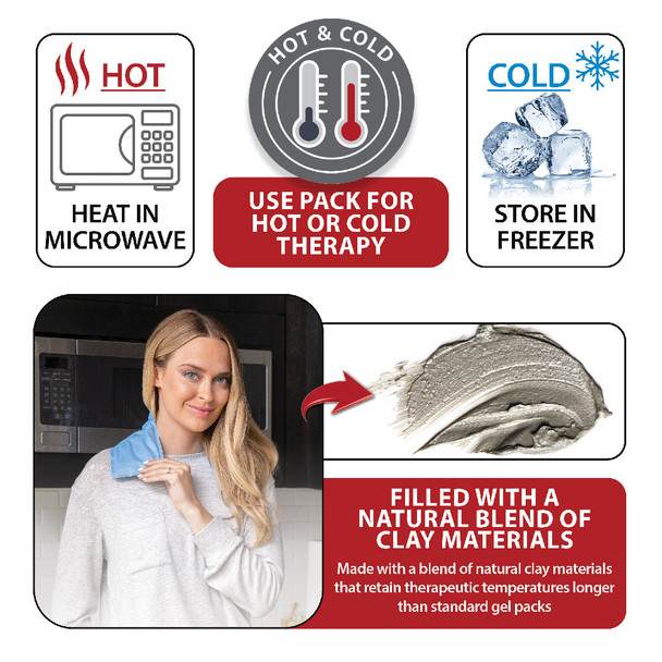 Core Products Soft Comfort CorPak Hot & Cold Therapy Packs and – 5 Configurations – Sizes Small to Large