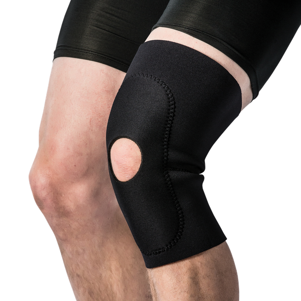 Core Products Swede-O Neoprene Open Patella Knee Sleeve Support – 6 Configurations – Sizes Small to X Large