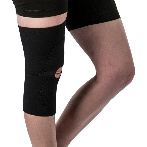 Core Products Swede-O Neoprene Open Patella Knee Sleeve Support – 6 Configurations – Sizes Small to X Large