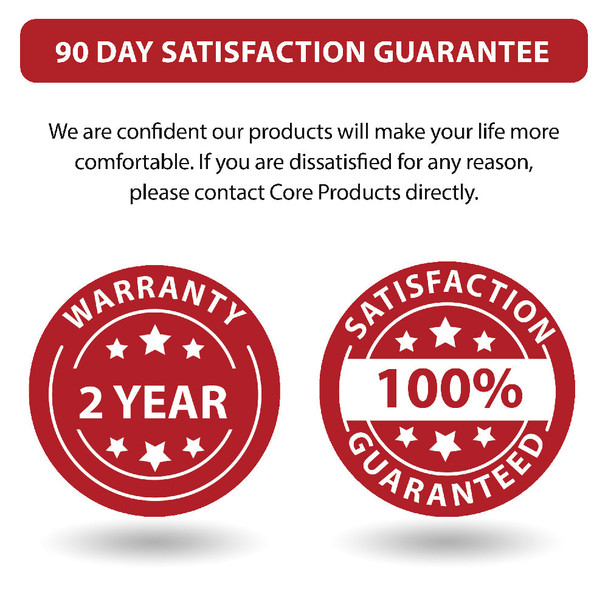 Core Products Performance Wrap Knee Support Brace – 2 Configurations – Sizes Large to One Size