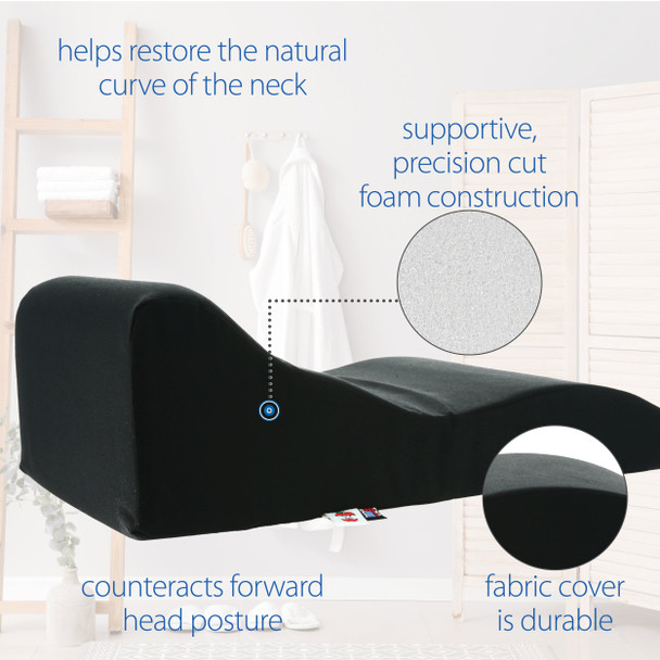 Core Products Soothe-A-Ciser Cervical Traction Cushion Pillow – Single Configuration – OEM Supply