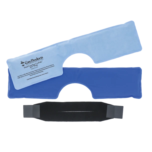 Core Products Dual Comfort CorPak Jaw Wrap Hot and Cold Therapy Pack – Single Configuration
