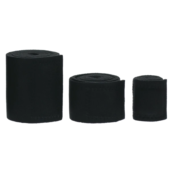Core Products Black Neoprene Core Wraps, Compression Therapy Wrap – 2 Configurations – 2.5" x 18"