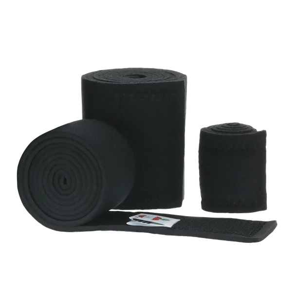 Core Products Black Neoprene Core Wraps, Compression Therapy Wrap – 2 Configurations – 2.5" x 18"