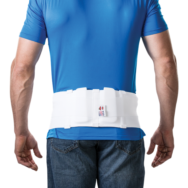 Core Products Triple Action Sacroiliac Back Support with Pads – 6 Configurations – Sizes Small to X Large