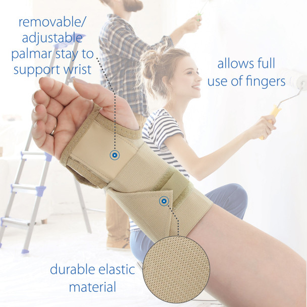 Core Products Swede-O Adjustable Bilateral Wrist Brace – 4 Configurations – Sizes Small to X Large