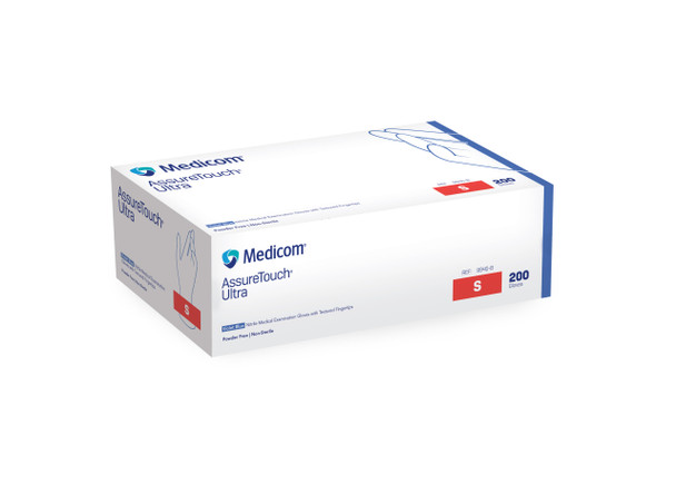 Medicom AssureTouch Ultra Nitrile Exam Gloves – 5 Configurations – Latex Free – Sold as 200/bx, 10 bx/cs