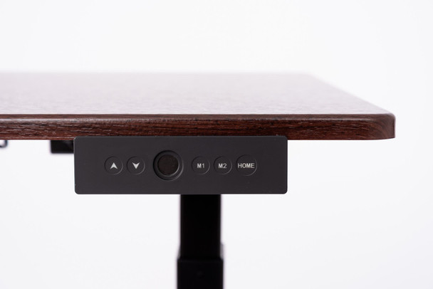 Luxor Mobile Electric Programmable Height Adjustable Standing Desk, 59" W x 29.5" D x 25.25" - 53.6" H,