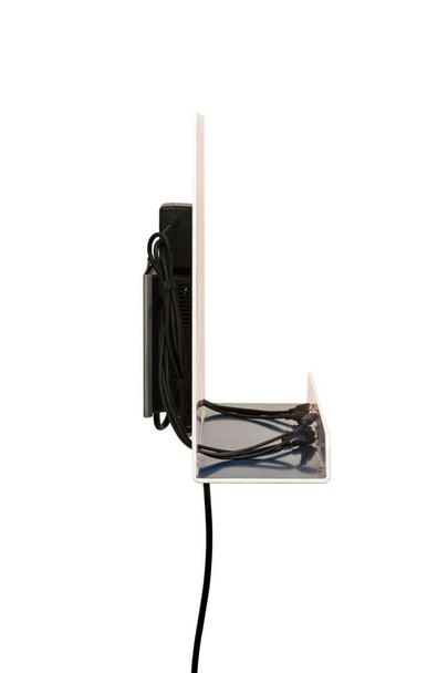 Luxor KwikBoost Deluxe Courtesy Charging Station, Wall Mounted with Custom Graphics for 8 devices