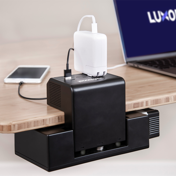Luxor Constant Use Bundle - KwikBoost EdgePower Desktop Charging Station System for 9 devices