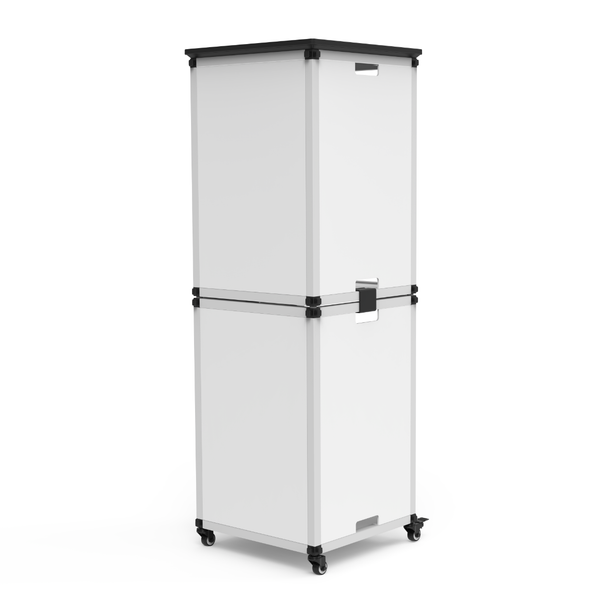 Luxor Modular Classroom Bookshelf / Teacher Storage Cabinet 18.25x18.25x29 in Powder-Coated Steel Build