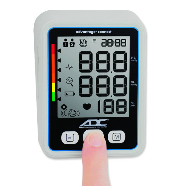 Advantage Connect 6024N Automatic Digital Blood Pressure Monitor with Bluetooth