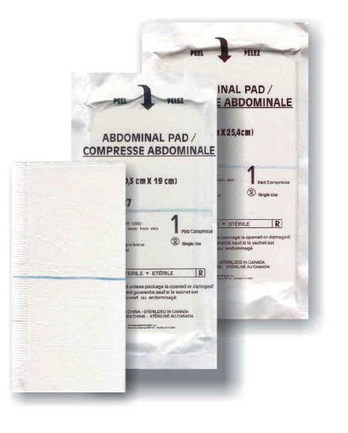 AMD Ritmed Abdominal Pads – 5 Configurations – Sold as 432/cs – OEM Supply – OEM – Professional Medical Supply