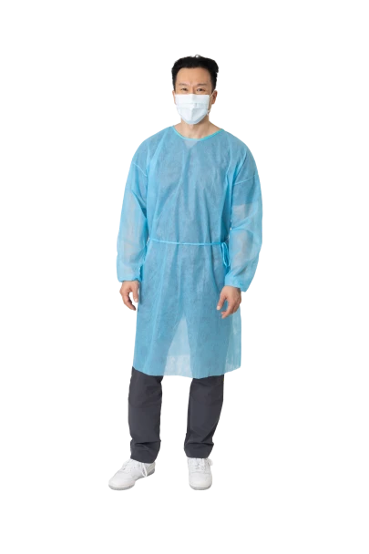 Medicom SafeBasics Isolation Gowns – Single Configuration – Sold as 10/bg, 5 bg/cs – OEM Supply