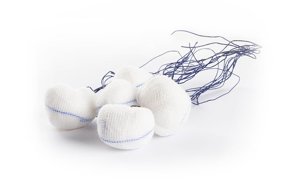 AMD Ritmed Tonsil Sponges – Single Configuration – Sterile – Sold as 5/pk, 20 pk/cs – OEM Supply