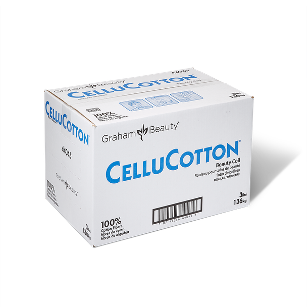 Graham CelluCotton Beauty Coil Cotton - Absorbent Salon Coil in 3 lb Box and 10 and 40 Foot Options