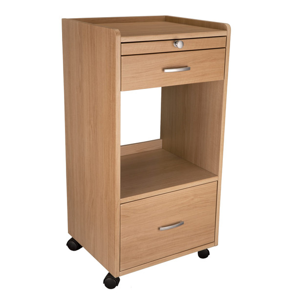 Earthlite Element Trolley - Rolling Treatment Trolley Cart with Drawers for Spa and Clinic Rooms