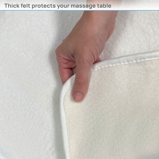 Earthlite Professional Table Warmer ETL Certified - Commercial-Grade Heated Fleece Pad for Massage Tables