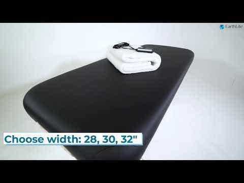 Earthlite Ellora Electric Lift Massage Table - ADA-Friendly Electric Lift Table in Five Top Styles
