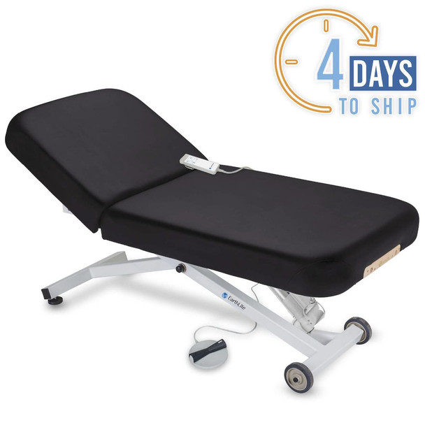 Earthlite Ellora Electric Lift Massage Table - ADA-Friendly Electric Lift Table in Five Top Styles