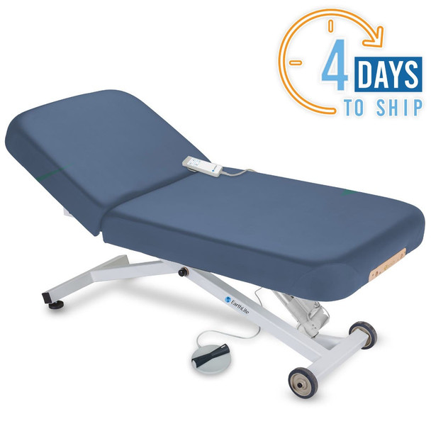 Earthlite Ellora Electric Lift Massage Table - ADA-Friendly Electric Lift Table in Five Top Styles