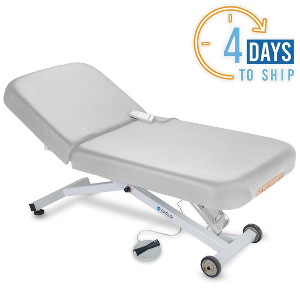 Earthlite Ellora Electric Lift Massage Table - ADA-Friendly Electric Lift Table in Five Top Styles