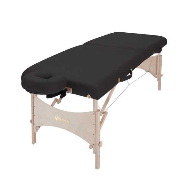 Earthlite Harmony DX Portable Massage Table Package - Eco-Friendly Maple Table Package in Four Colors