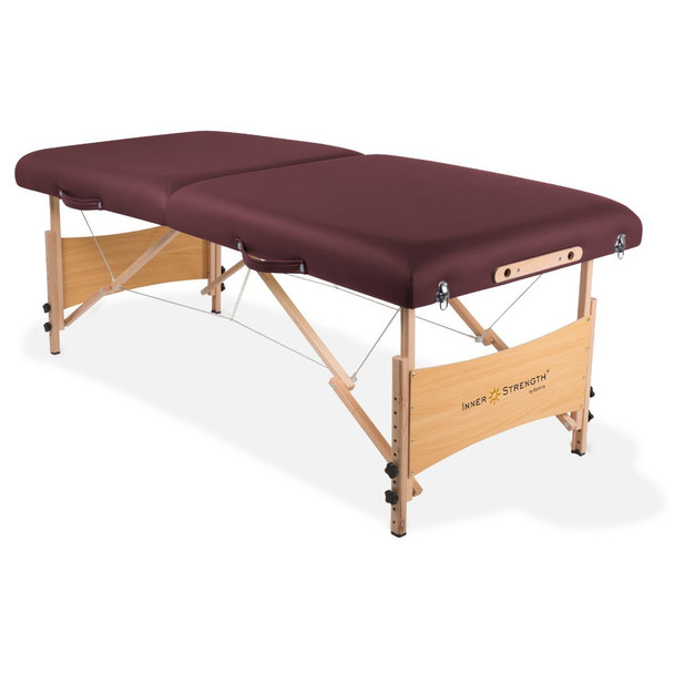 Inner Strength Element Portable Massage Table Package by Earthlite - Managed-Hardwood Table in Five Colors