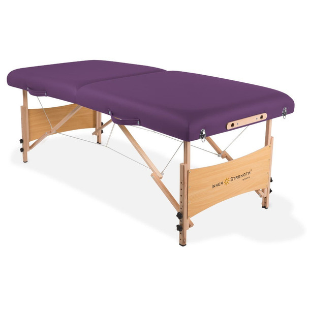 Inner Strength Element Portable Massage Table Package by Earthlite - Managed-Hardwood Table in Five Colors