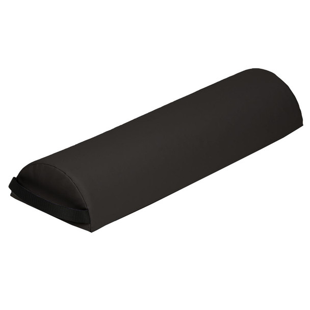 Earthlite Half Jumbo Bolster - Oversized Half Round Positioning Bolster with Zippered Comfort-Flex Case