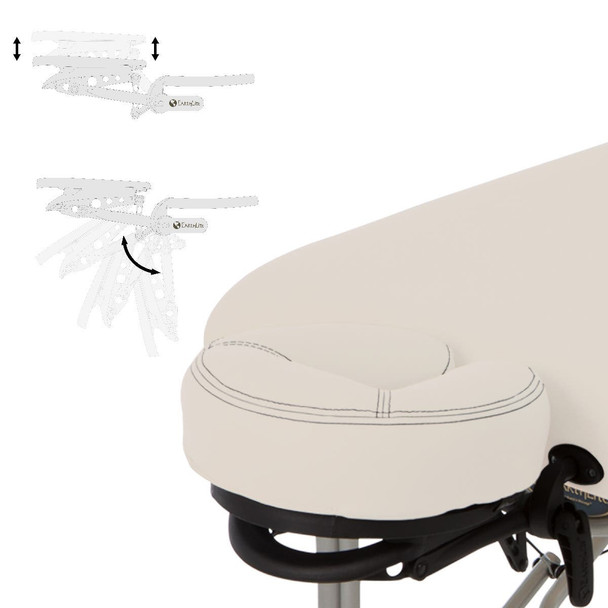 Earthlite Luna Portable Massage Table Package - Lightweight Aluminum-Frame Table Package in Three Colors