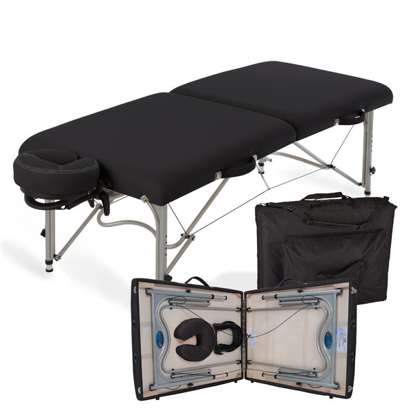 Earthlite Luna Portable Massage Table Package - Lightweight Aluminum-Frame Table Package in Three Colors